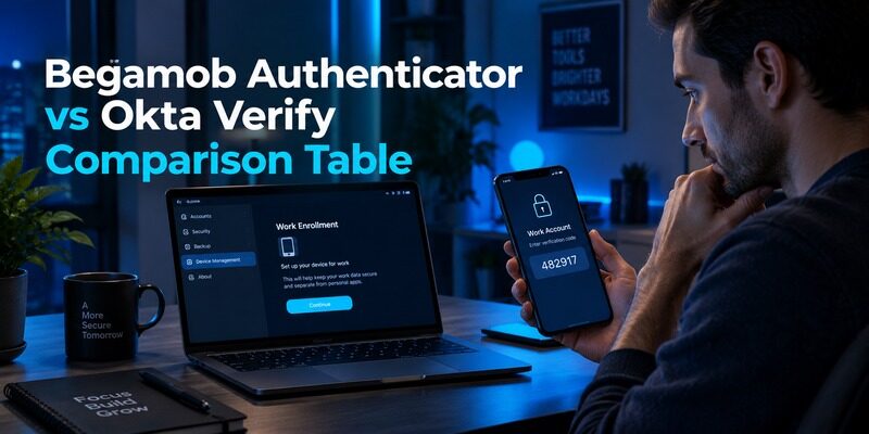 Begamob Authenticator vs Okta Verify