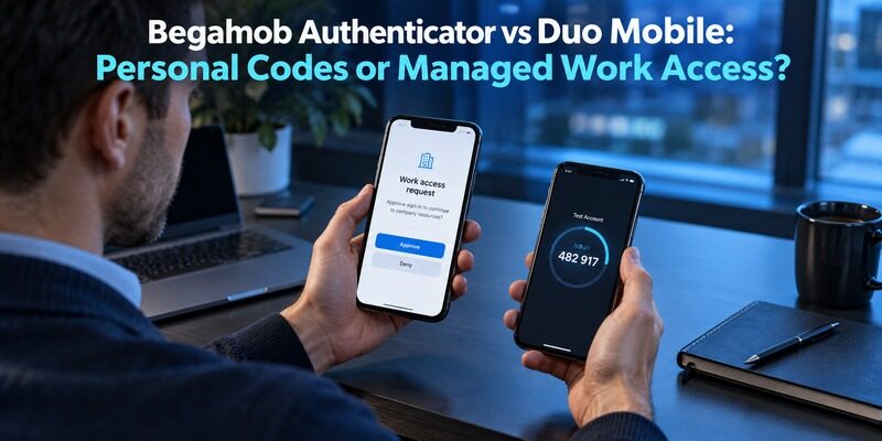 Begamob Authenticator vs Duo Mobile