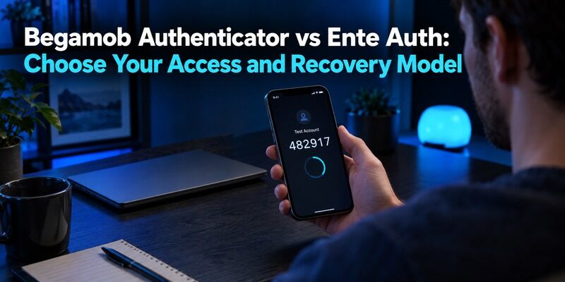 Begamob Authenticator vs Ente Auth