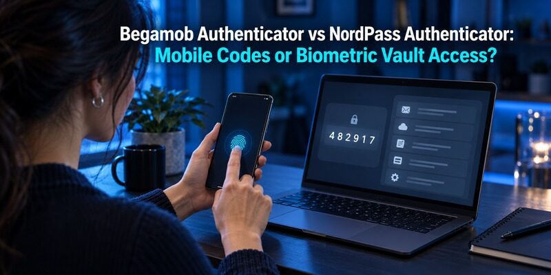 Begamob Authenticator vs NordPass Authenticator