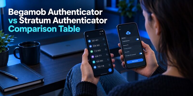 Begamob Authenticator vs Stratum Authenticator