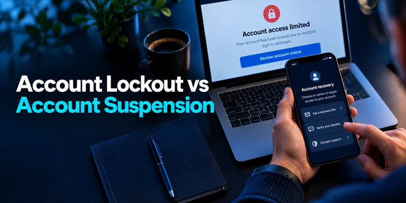 Account Lockout vs Account Suspension: What the Notice Means
