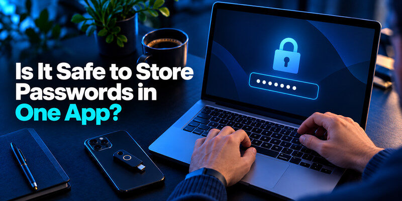 Is It Safe to Store Passwords in One App? A Practical Risk Assessment