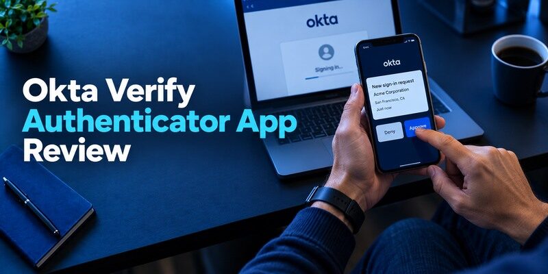 Okta Verify Authenticator App Review: Registered Work Device First