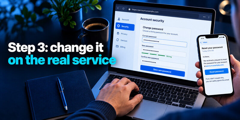 How to Change Your Password After a Breach Without Losing Access