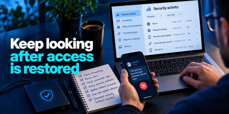Signs Your Account Is Hacked: What Counts as Evidence?