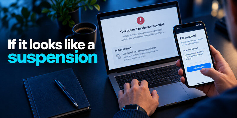 Account Lockout vs Account Suspension: What the Notice Means