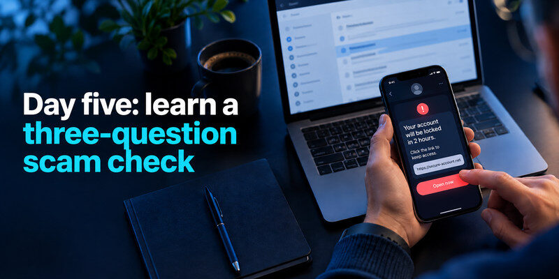Best Cybersecurity Tips for Beginners: A First-Week Plan