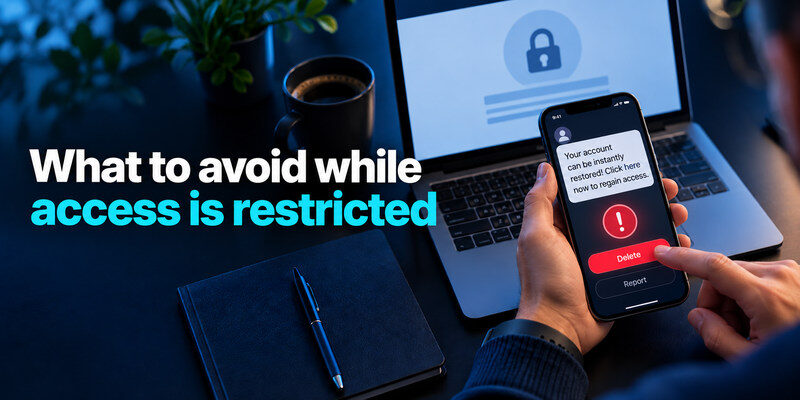 Account Lockout vs Account Suspension: What the Notice Means